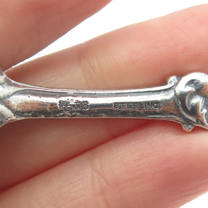 GORHAM 925 Sterling Silver Antique Memorial Arch States & Cities Coffee Spoon