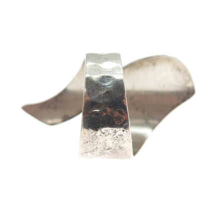 JAY KING DESERT ROSE Sterling Silver Vintage Lace Agate Hammered Ring Size 7.25