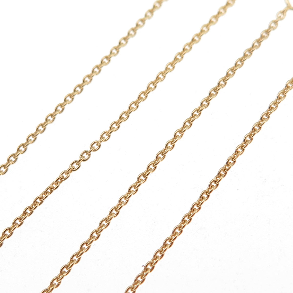 925 Sterling Silver Gold Plated Italy Cable Chain Necklace 15-16"