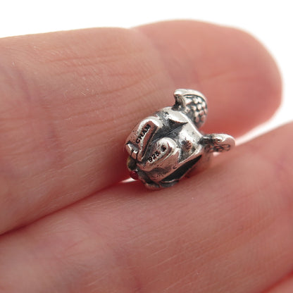 CHAMILIA 925 Sterling Silver Enamel Cupid Slide Bead Charm