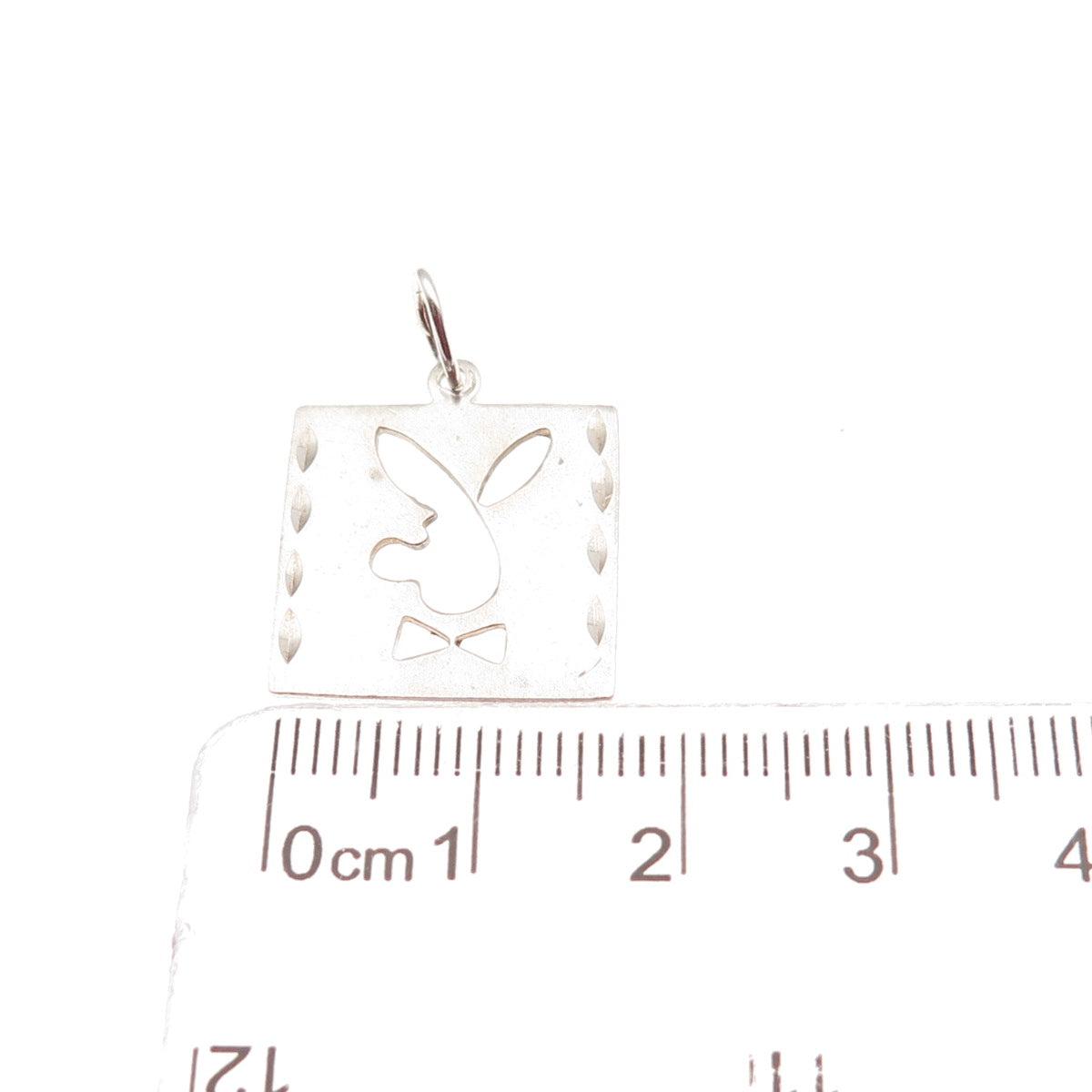 925 Sterling Silver Vintage Rabbit Mini Charm Pendant