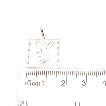 925 Sterling Silver Vintage Rabbit Mini Charm Pendant