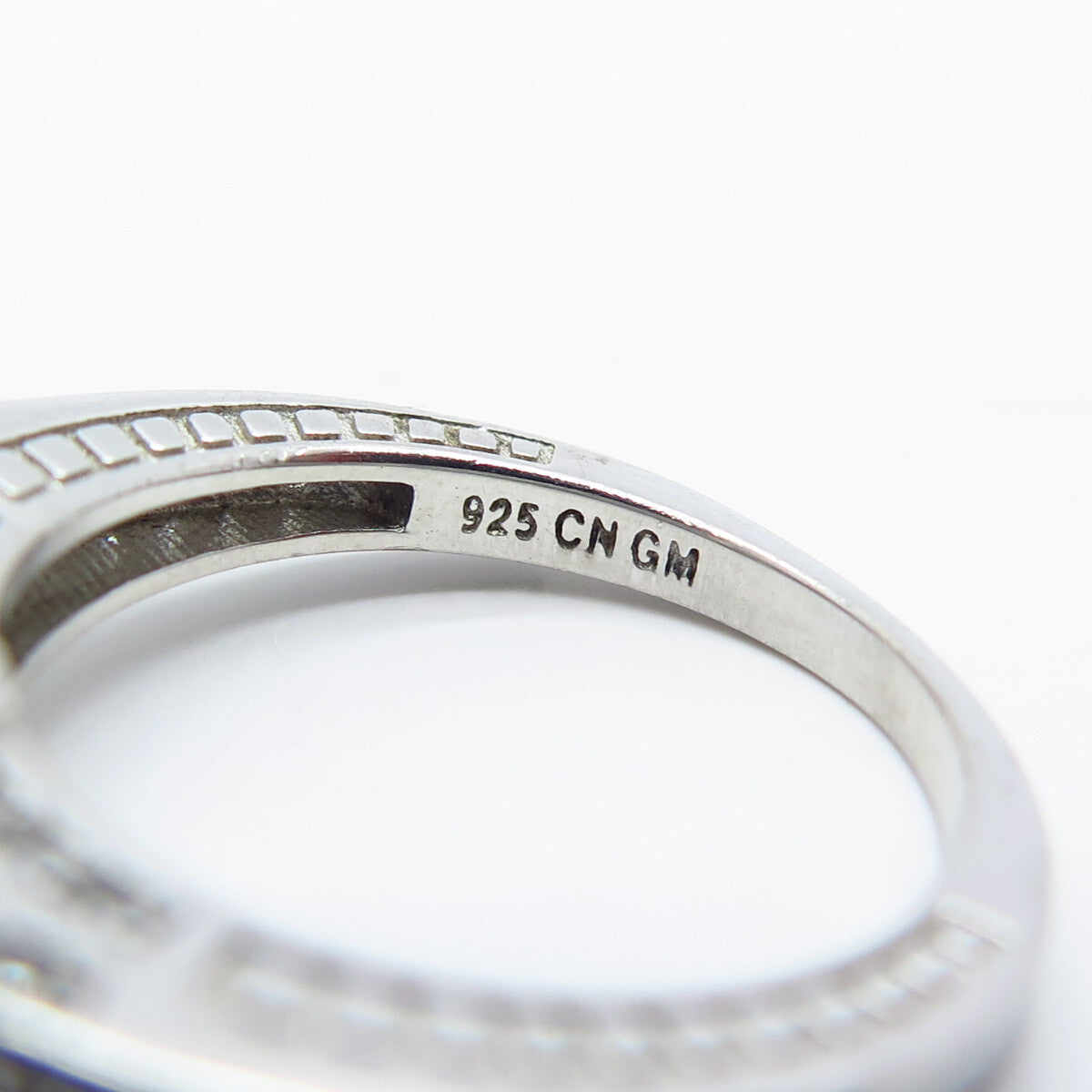 925 Sterling Silver Round-Cut C Z Ring Size 6