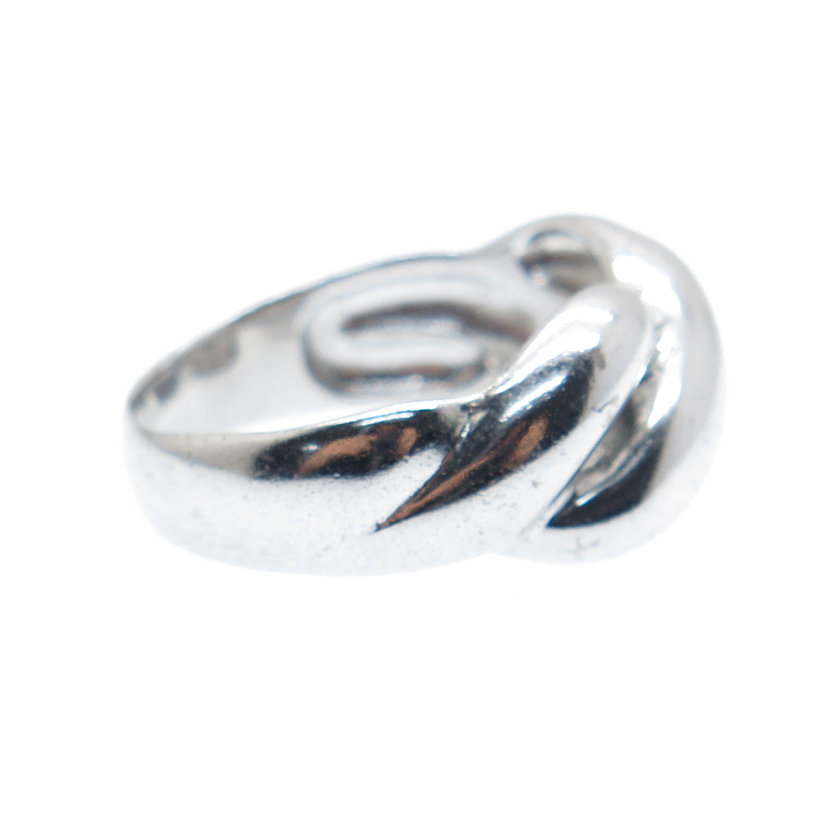CHAPAL ZENRAY 925 Sterling Silver Vintage Infinity Ring Size 8.25