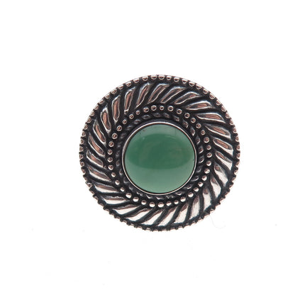 Carolyn Pollack Old Pawn Sterling Silver Vintage Royston Turquoise Ring Size 7
