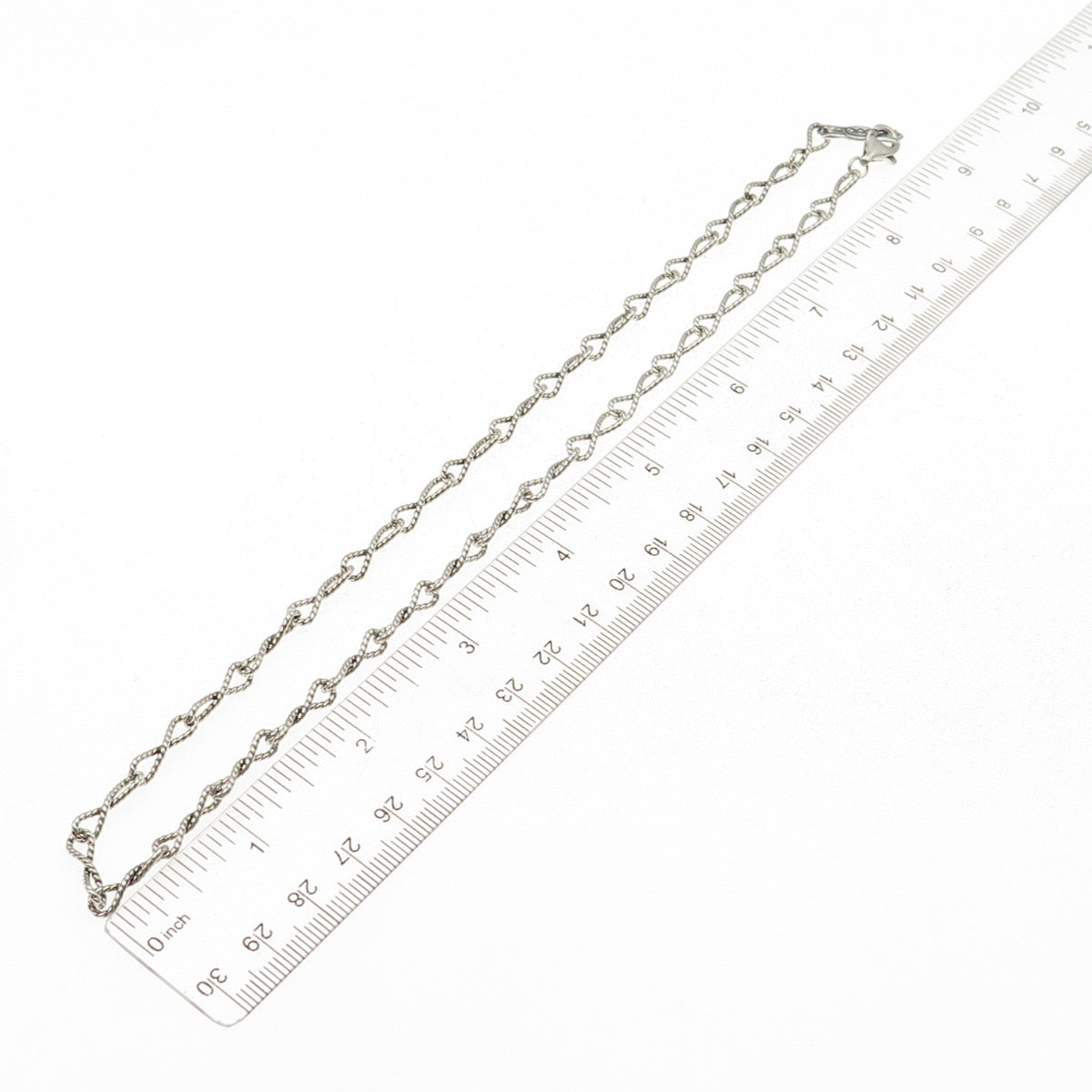Carolyn Pollack & American West 925 Sterling Vintage Infinity Chain Necklace 18"