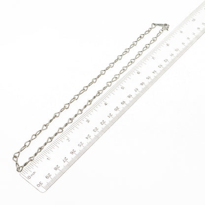 Carolyn Pollack & American West 925 Sterling Vintage Infinity Chain Necklace 18"