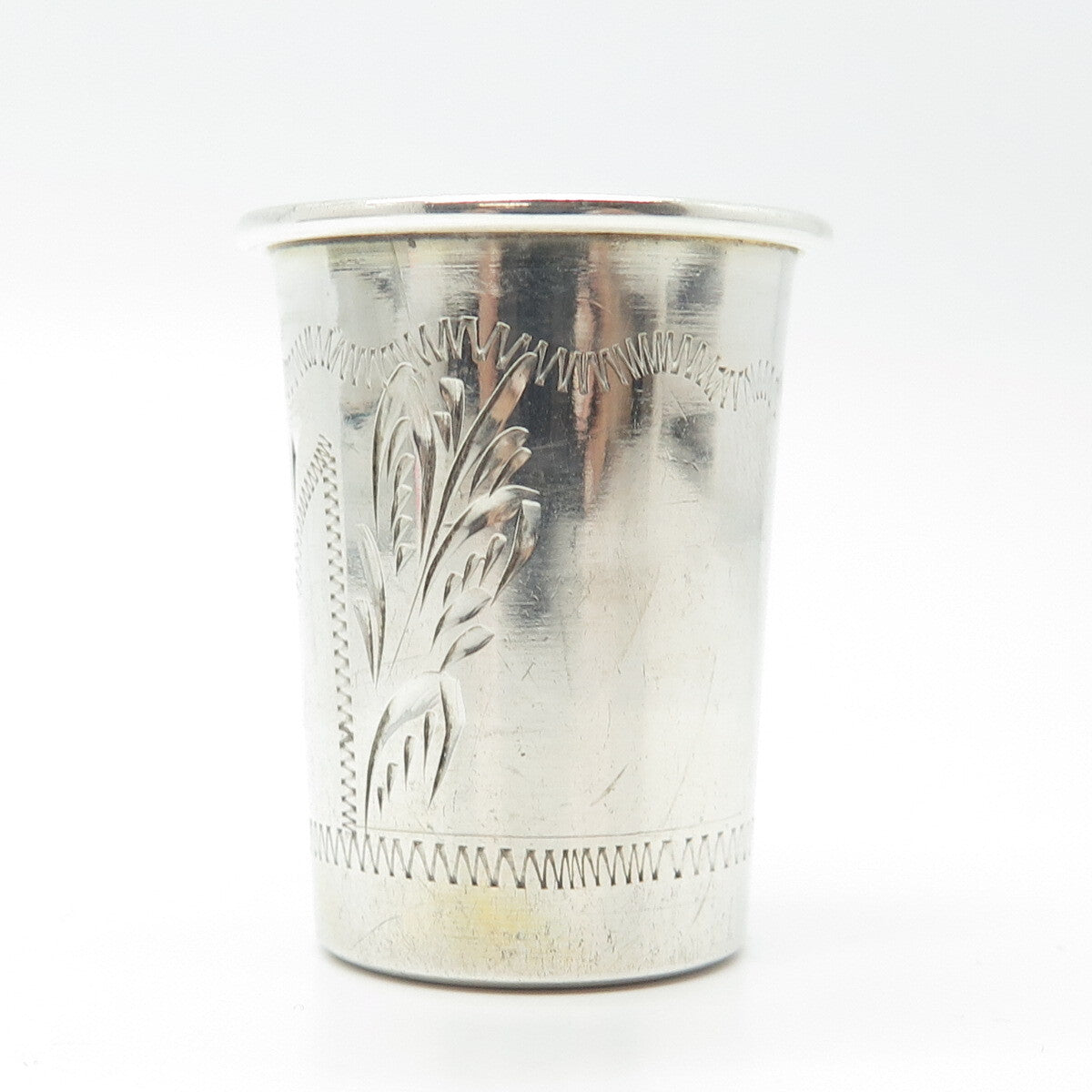 84 Silver Antique Israel Eseevich Zakhoder Russian Empire Shot Cup