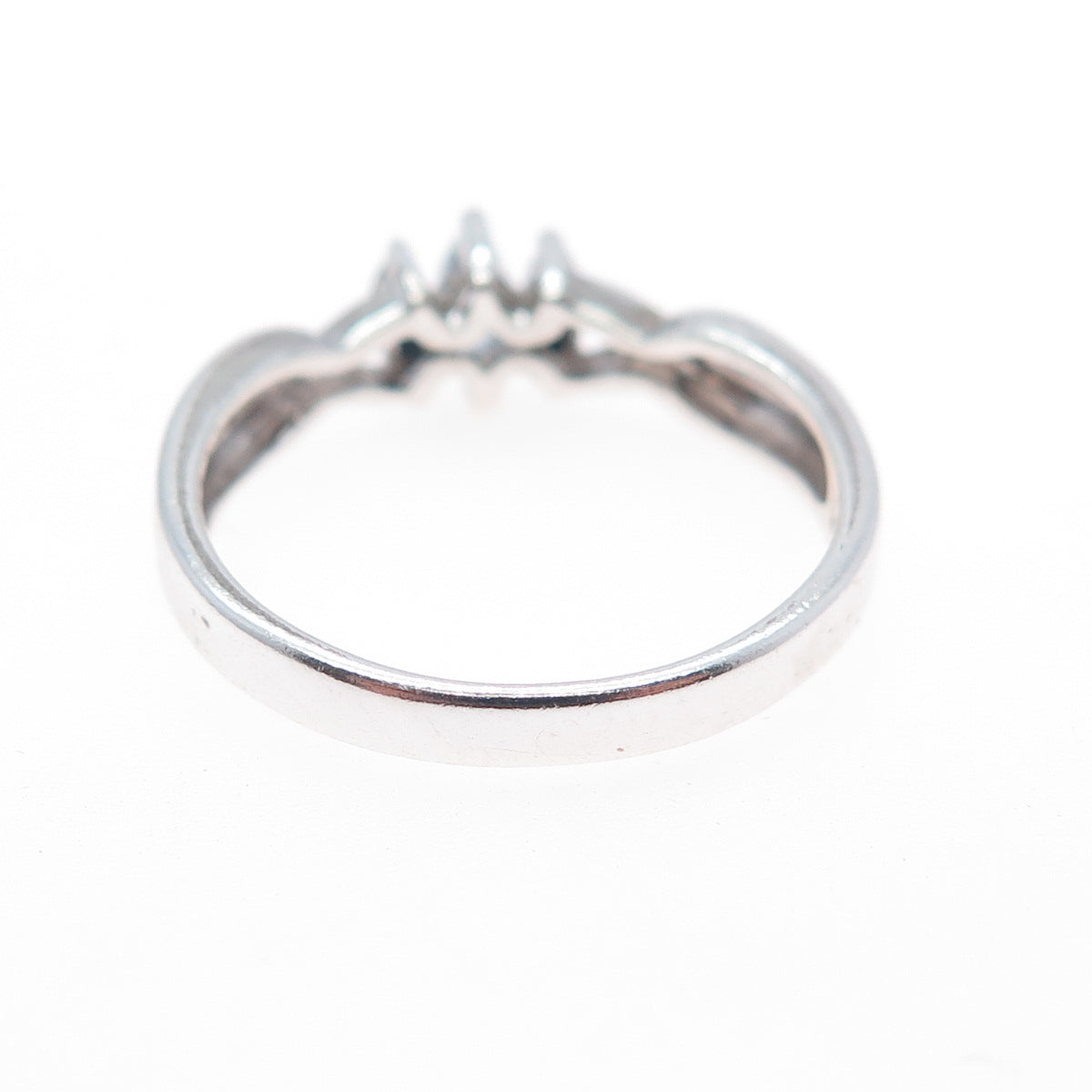 ROSS SIMONS 925 Sterling Silver Vintage Real Sapphire & Blue Topaz Ring Size 8