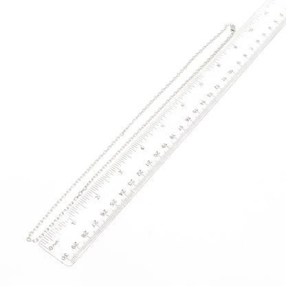 925 Sterling Silver Cable Chain Necklace 20"