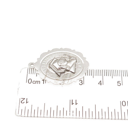 TOWN & COUNTRY 925 Sterling Silver Vintage Graduation Day Charm Pendant