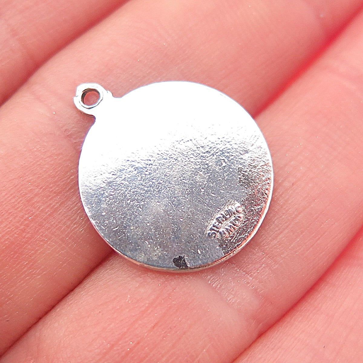 Breadner & Co. 925 Sterling Vintage Enamel Torii Gate Freeport Bahamas Pendant
