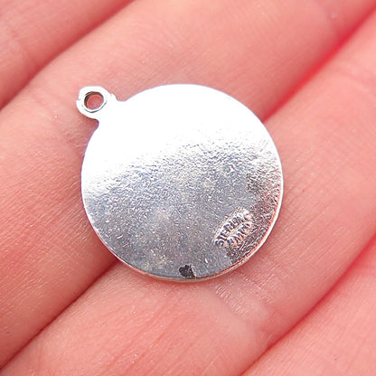 Breadner & Co. 925 Sterling Vintage Enamel Torii Gate Freeport Bahamas Pendant