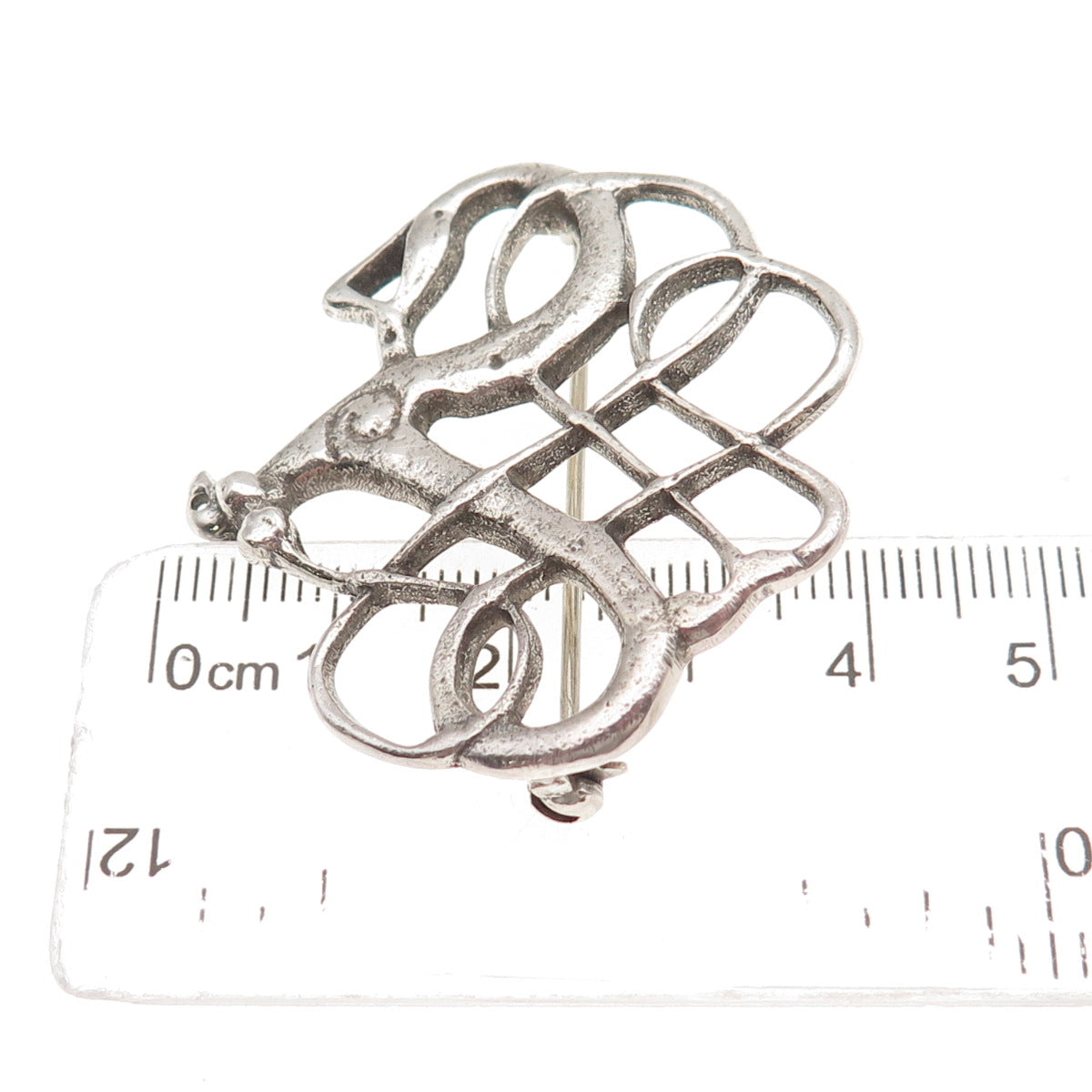 David Andersen 925S Sterling Silver Vintage Norway Viking Period 1000 AD Brooch