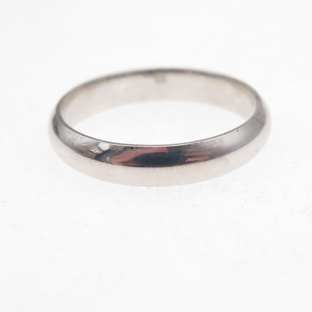 925 Sterling Silver Vintage Classic Wedding Band Ring Size 9.25