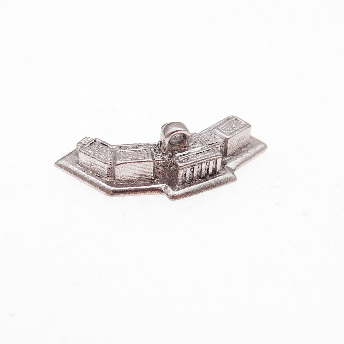 Kinney 925 Sterling Silver Vintage Harry S. Truman Library 3D Charm Pendant