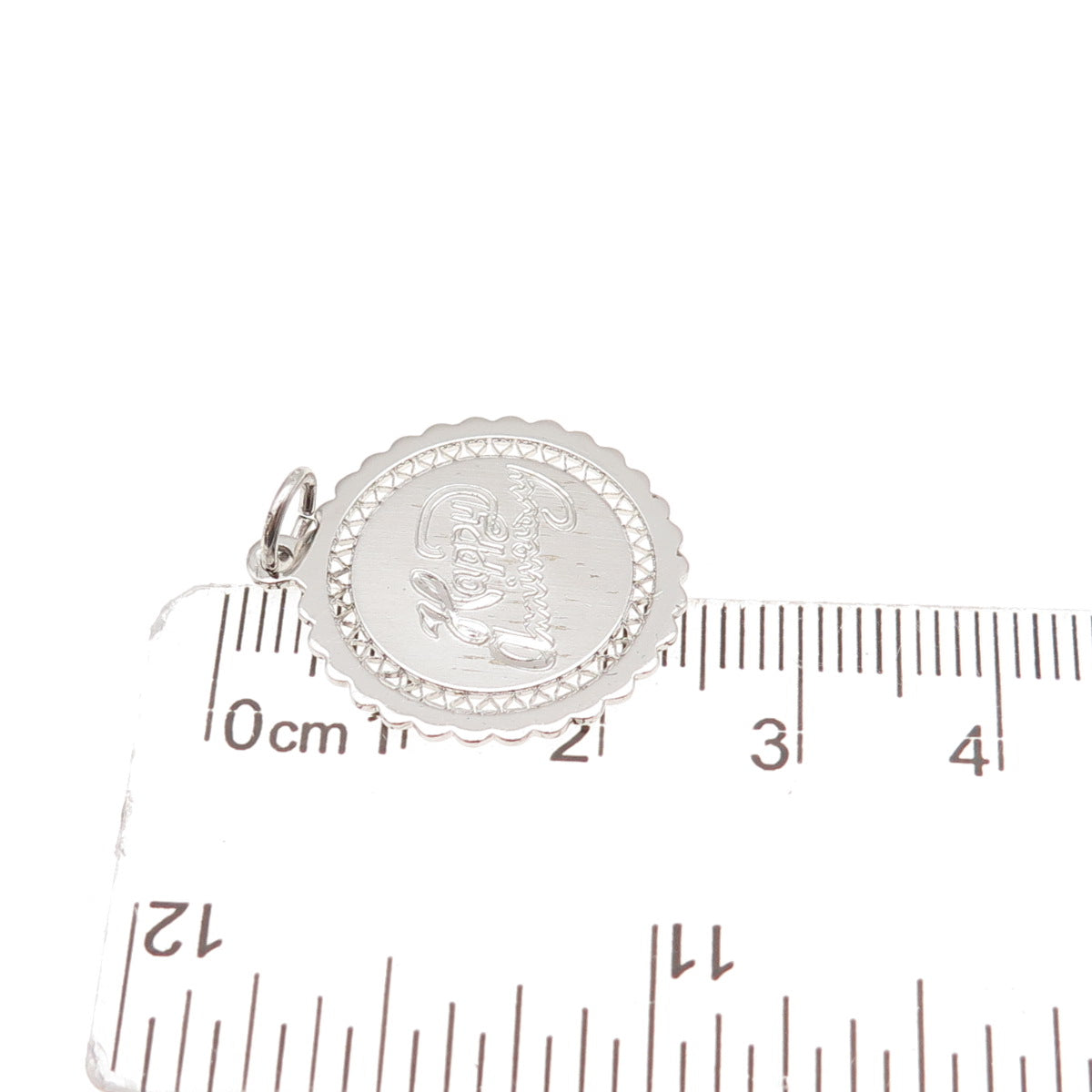 Griffith & Sons 925 Sterling Silver Vintage Happy Anniversary Charm Pendant