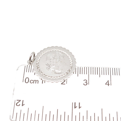 Griffith & Sons 925 Sterling Silver Vintage Happy Anniversary Charm Pendant