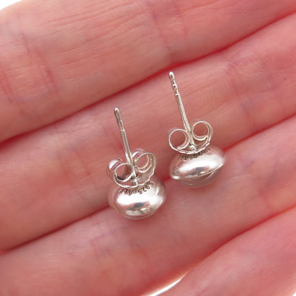 Pandora 925 Sterling Silver Clear Crystal April Birthstone Droplet Stud Earrings