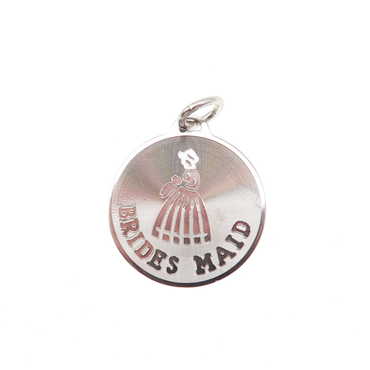 A & Z Hayward 925 Sterling Silver Vintage Bridesmaid Charm Pendant