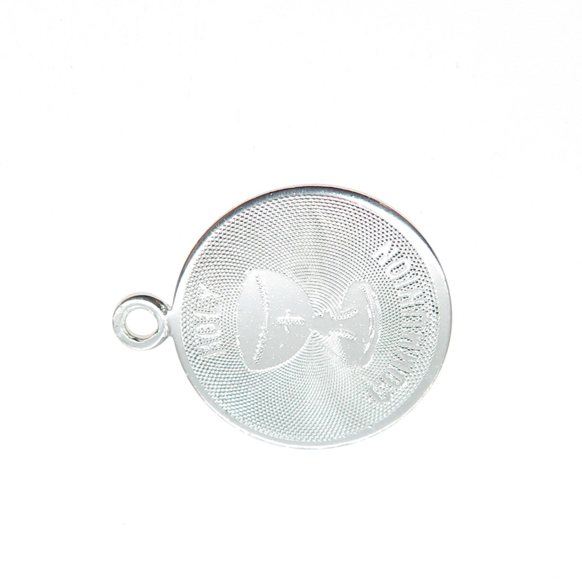 WELLS 925 Sterling Silver Vintage Holy Communion Mini Charm Pendant