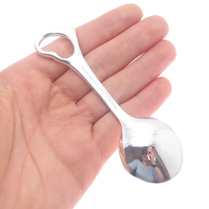 TIFFANY & CO. Elsa Peretti 925 Sterling Vintage Open Heart Baby Spoon w/ Pouch