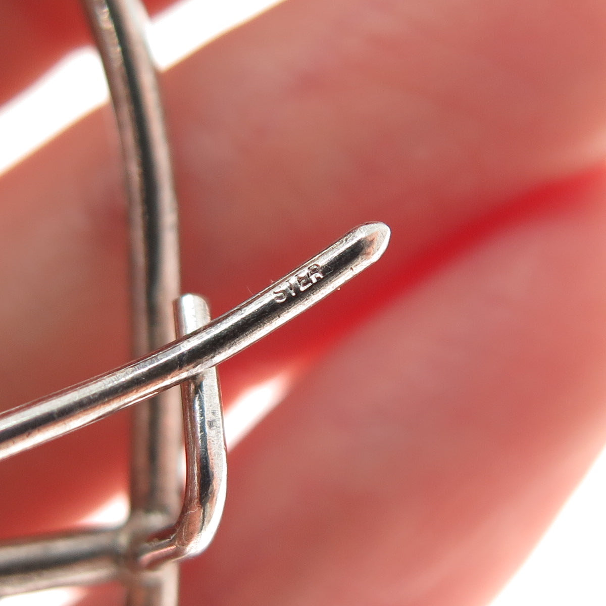925 Sterling Silver Vintage Modernist Boy's Face Cartoon Character Pin Brooch