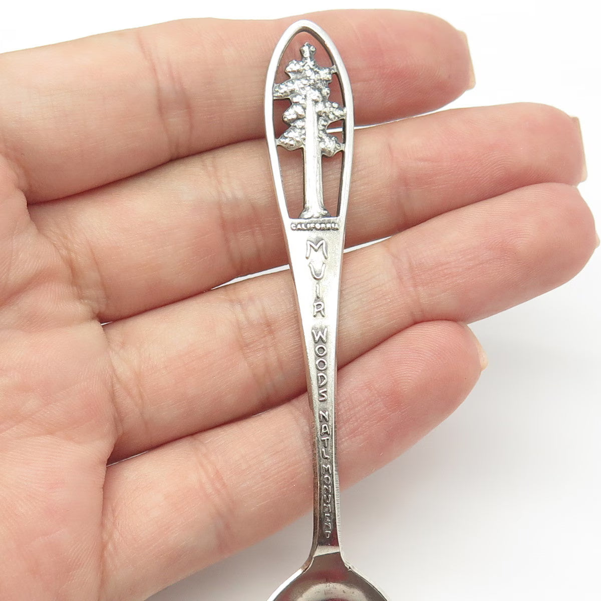 925 Sterling Silver Antique Bates & Klinke Muir Woods National Monument Spoon