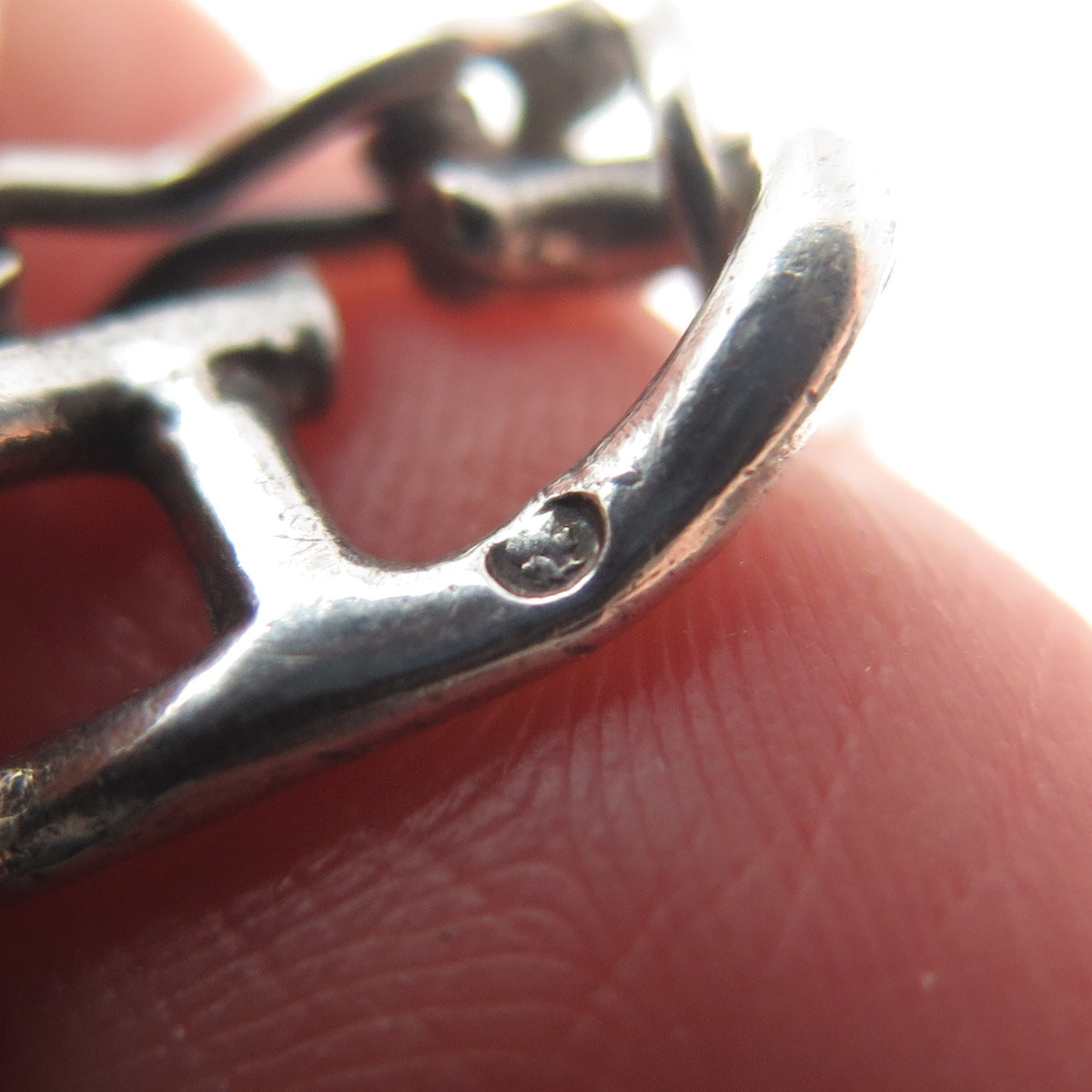 916 Silver Vintage Poland Real Multi-Turquoise Watch Band Bracelet 6"