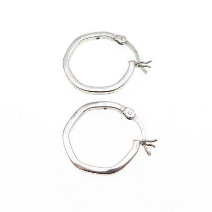 925 Sterling Silver Hoop Earrings