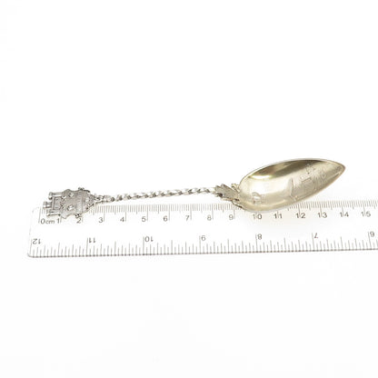 E.P. Roberts & Son 925 Sterling Silver Antique 1891 Fort Pitt Coffee Spoon