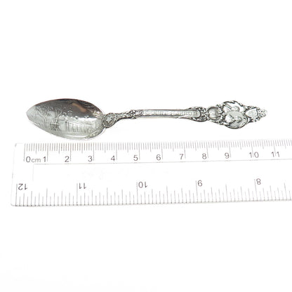 Moore & Leding 925 Sterling Silver Antique Art Deco Mount Vernon Coffee Spoon