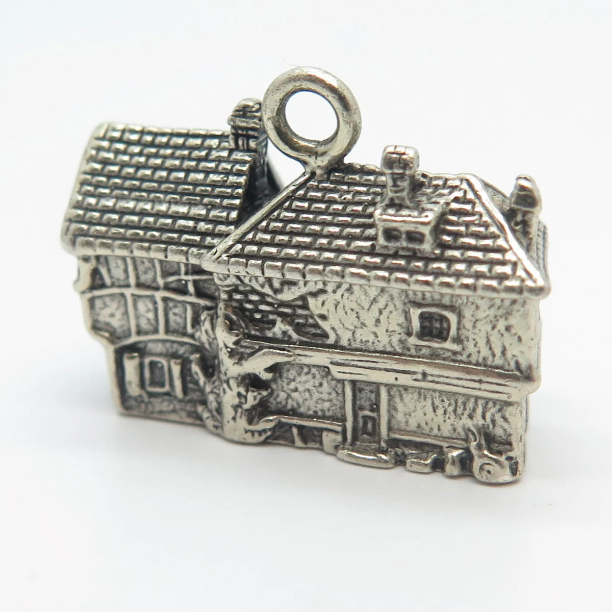 925 Sterling Silver Vintage Department 56 Dickens Village Pendant