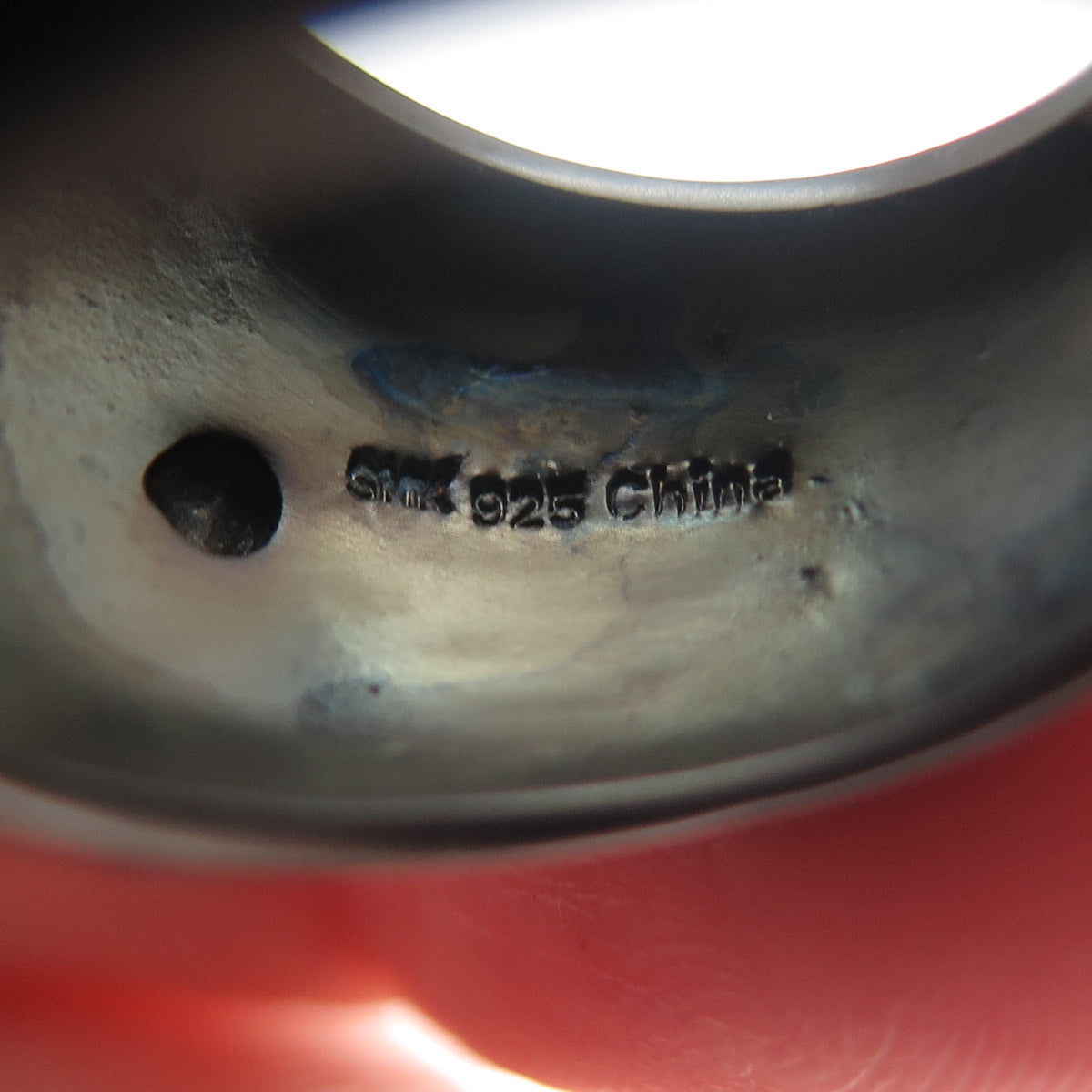 925 Sterling Silver 2-Tone Round-Cut Cognac-Color C Z Ring Size 7.25