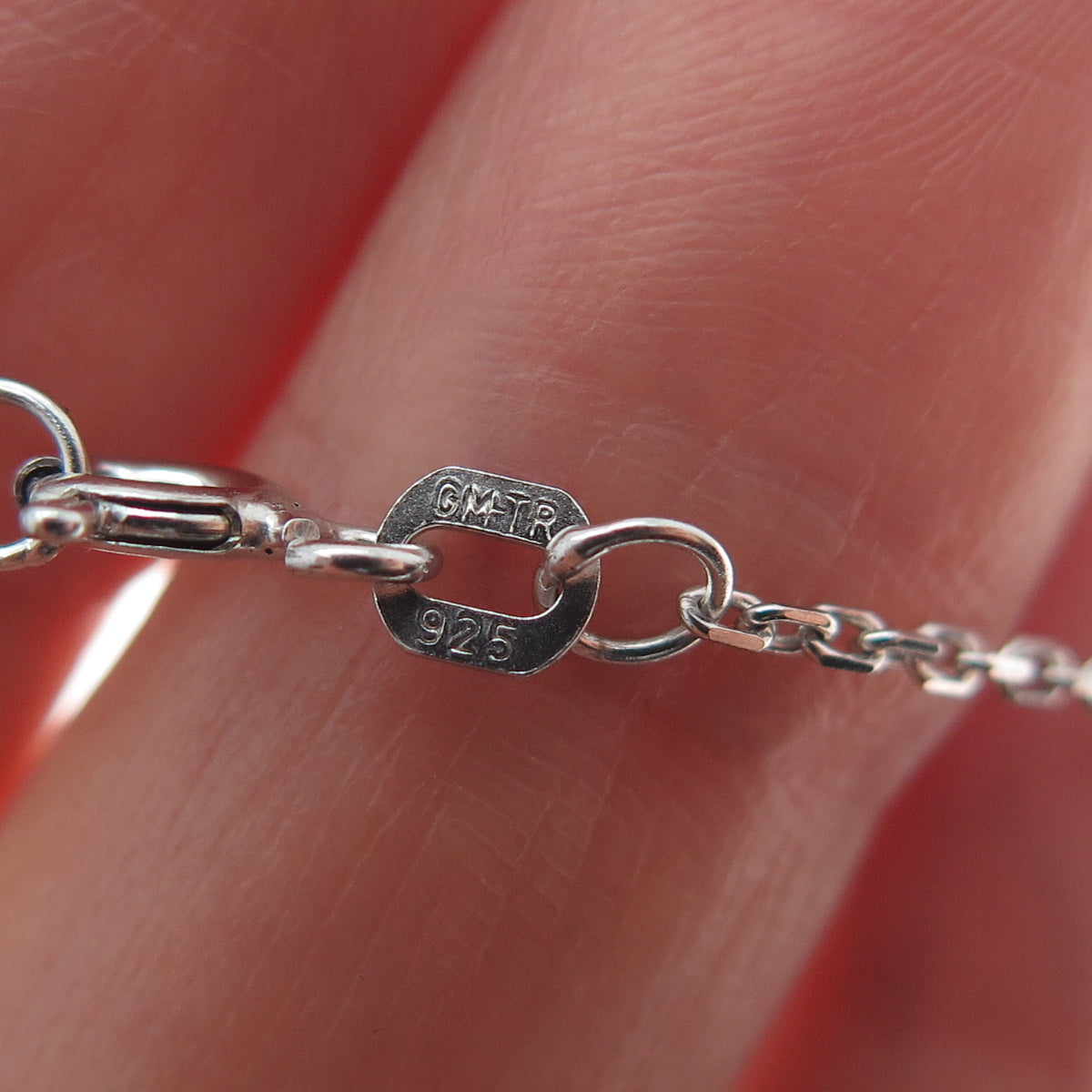 925 Sterling Silver Round-Cut Shaped C Z Station Cable Link Anklet/Bracelet 10"