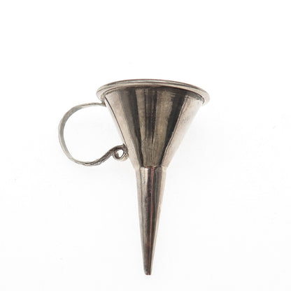 Ari D Norman 925 Sterling Silver Vintage 1991 London Chatelaine Perfume Funnel