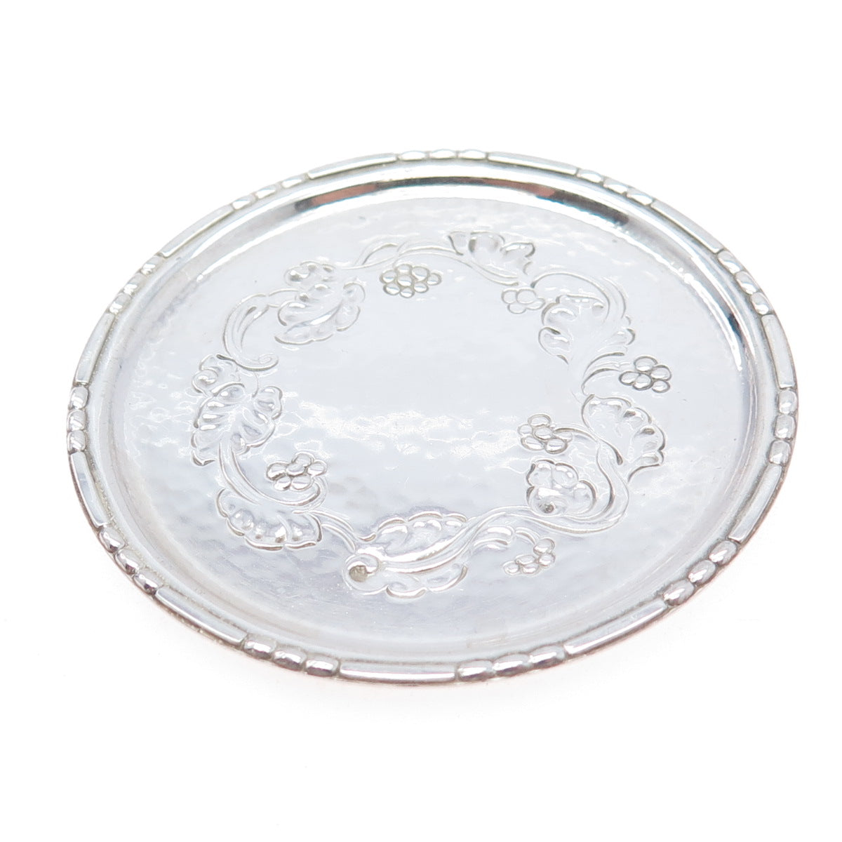 Georg Jensen Wendel 925S Sterling Silver Antique Art Deco Denmark Butter Pat 51A