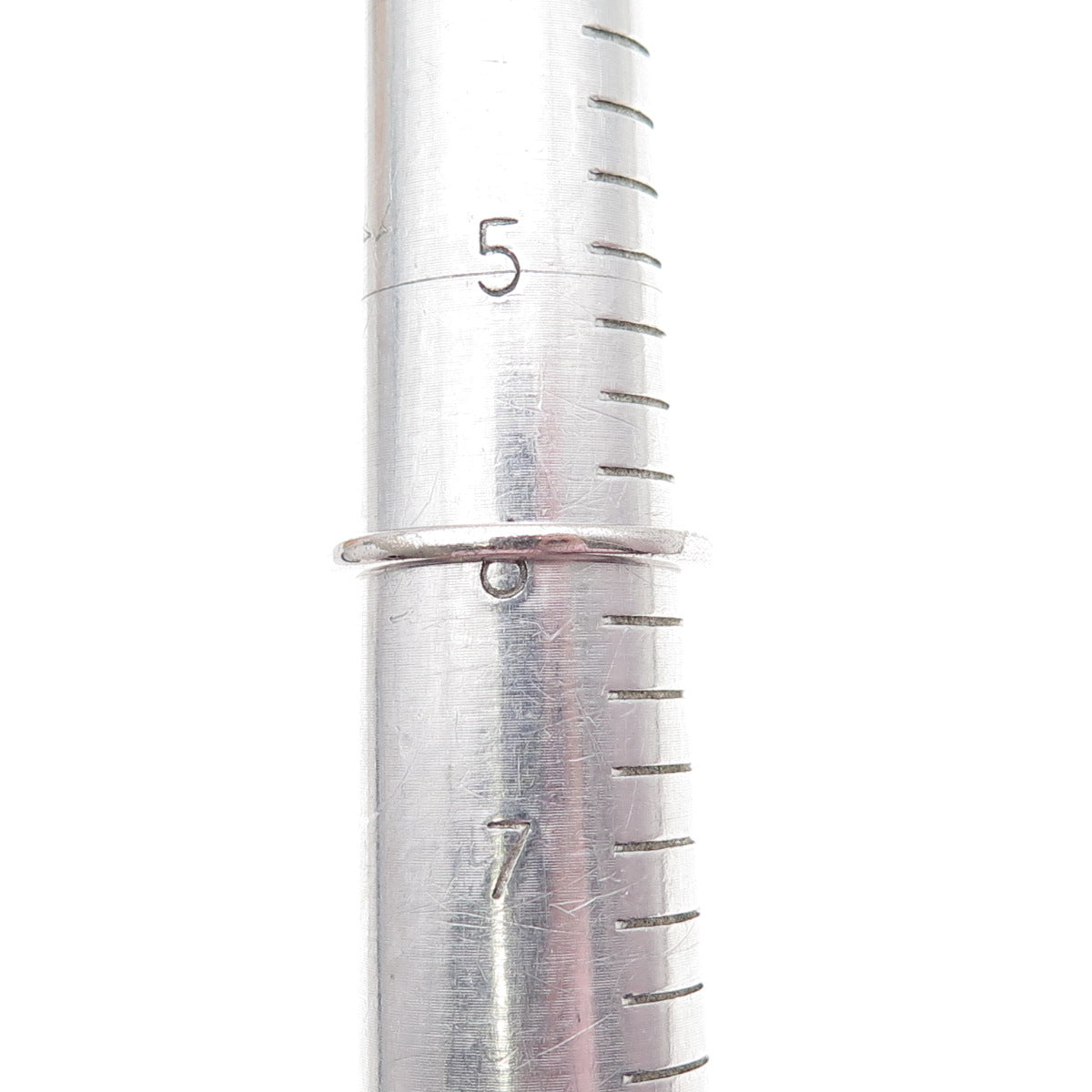 AVON 925 Sterling Silver Vintage Round-Cut C Z Engagement Ring Size 6