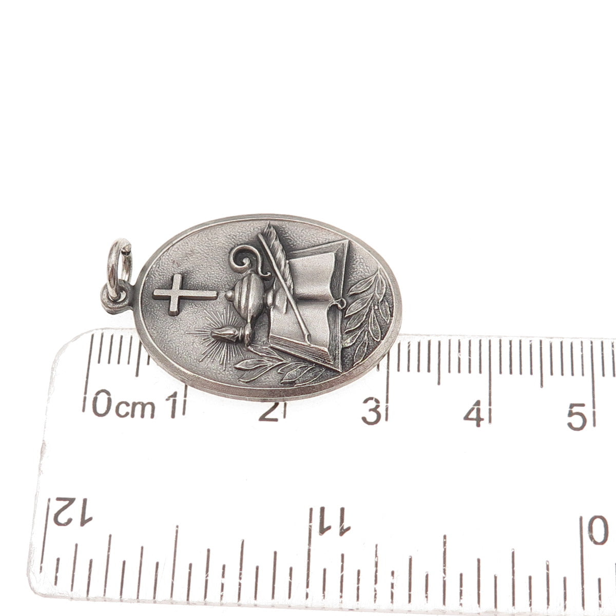 Dieges & Clust 925 Sterling Silver Vintage 1957 High School Medal Charm Pendant