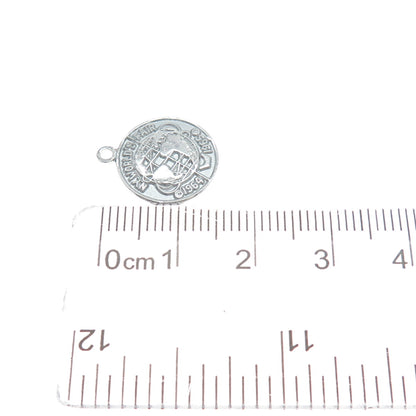 925 Sterling Silver Vintage 1961 NY World's Fair 1964-1965 Mini Charm Pendant