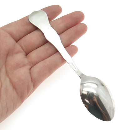 J.T. INMAN 925 Sterling Silver Antique Louisiana States & Cities Tea Spoon