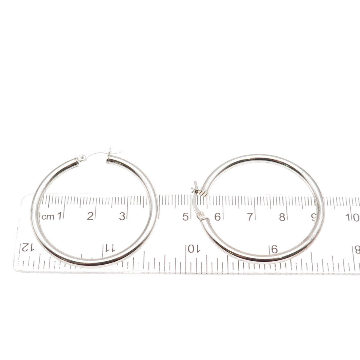 925 Sterling Silver Hoop Earrings