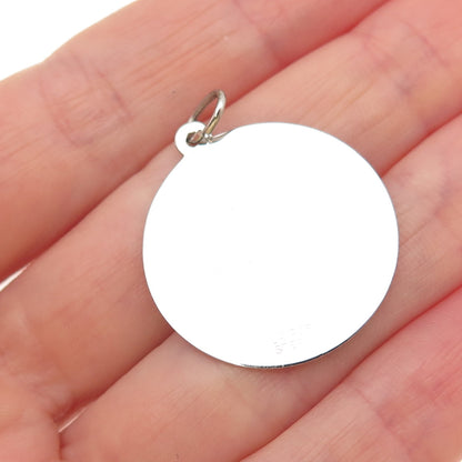 JAY POSON 925 Sterling Silver Vintage Tuesday's Child Charm Pendant