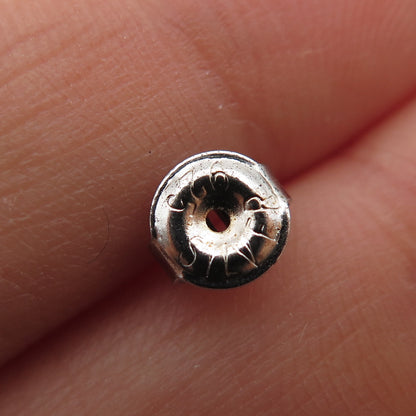 925 Sterling Silver Cushion-Cut Blue & Round-Cut White C Z Stud Earrings