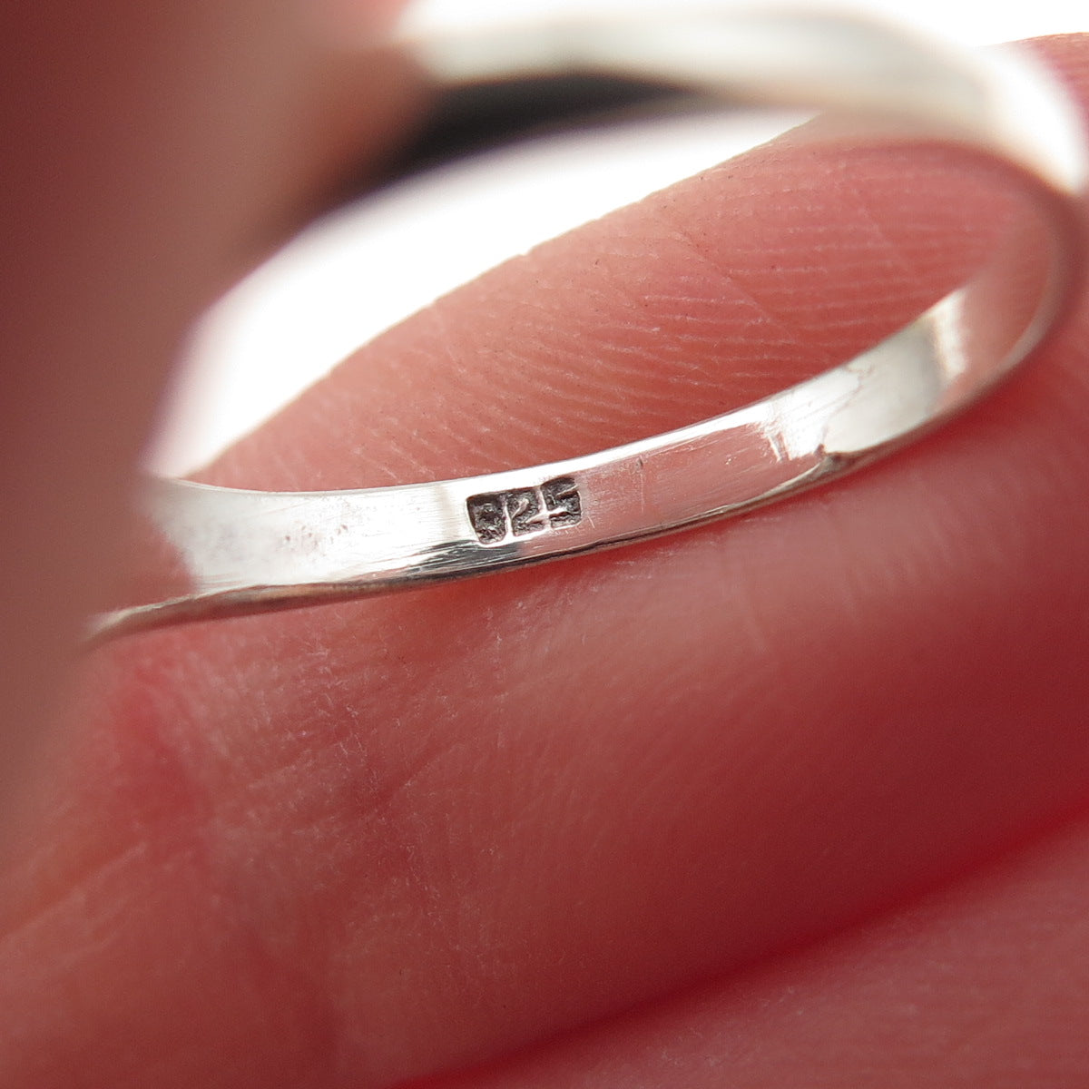 925 Sterling Silver Vintage Enamel Irish Claddagh Oxidized Ring Size 6.75
