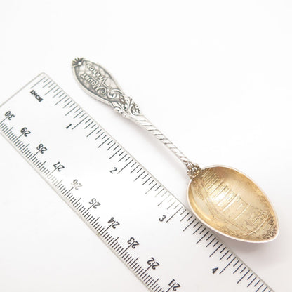 925 Sterling Silver 2-Tone Vintage "Mount Vernon" Spoon