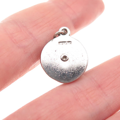 925 Sterling Silver Antique Art Deco San Francisco Cable Car 3D Mini Pendant