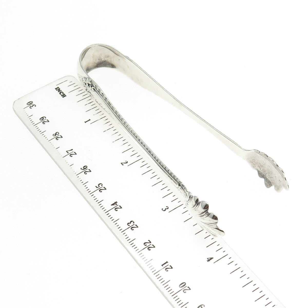 ALVIN 925 Sterling Silver Antique Art Deco 1910 Melrose Sugar Tongs