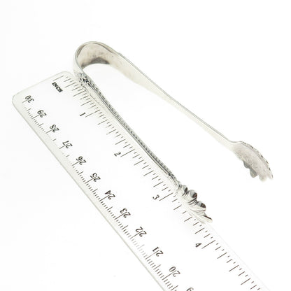 ALVIN 925 Sterling Silver Antique Art Deco 1910 Melrose Sugar Tongs