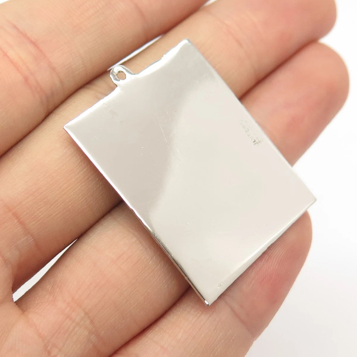 925 Sterling Silver Vintage Leo Zodiac Sign Pendant